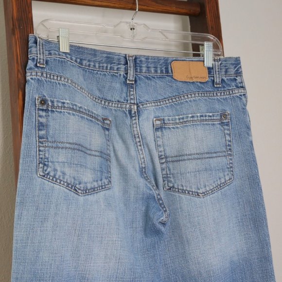 CALVIN KLEIN JEANS Men's Relaxed Straight Easy Fit 32x34 Egypt Made 100% Cotton! - Picture 14 of 14